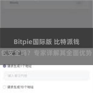 Bitpie国际版 比特派钱包安全吗？专家详解其全面优势